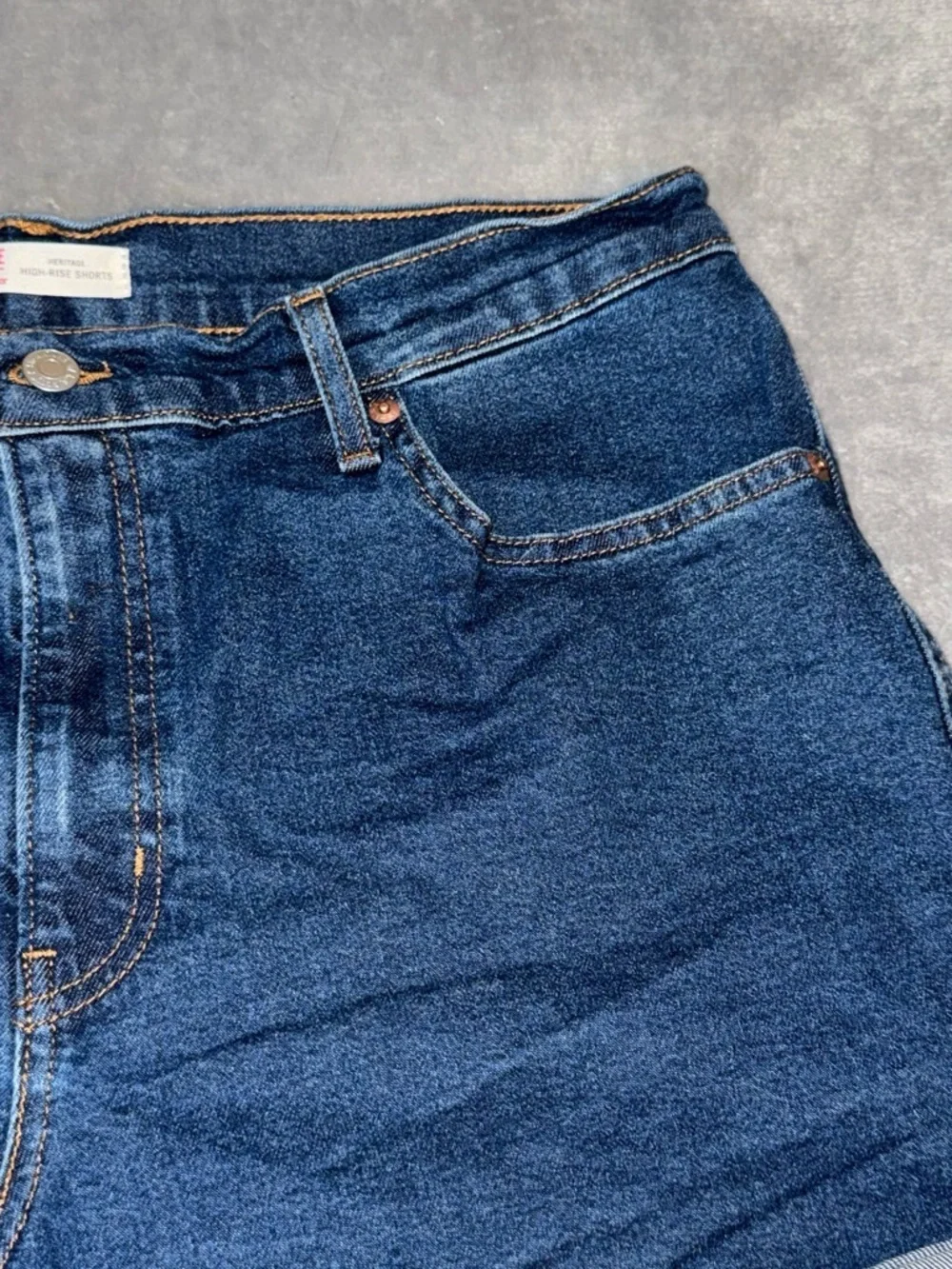 Signature by Levi Strauss Heritage High Rise Shorts Women’s Size 16 Waist 33
